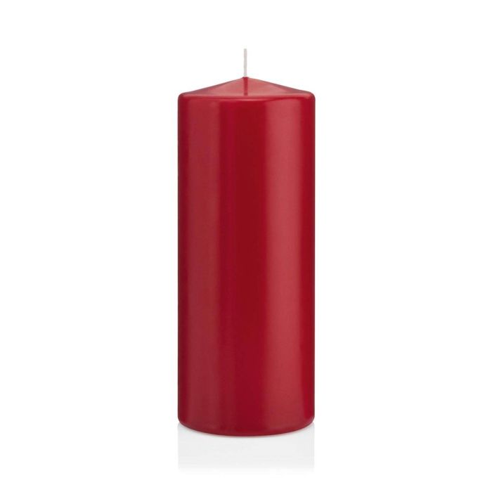 Candela Decorativa INNA-Glas Maeva - Sfera Rossa, Diametro 6 Cm, 10 Ore Di Durata, Made In Germany