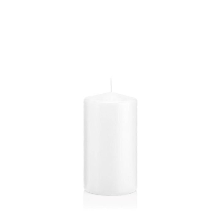Bougie Cylindrique INNA-Glas Maeva Violette - 13cm, Ø7cm, 52h, Made In Germany
