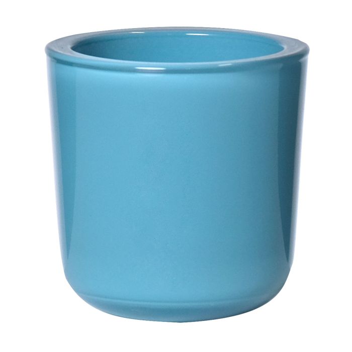 Bougeoir votif haut de gamme en verre transparent pour décoration de