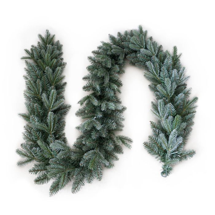 Guirlande Fête Anniversaire Couronne Artificielle PET Lot 5 Guirlandes Sapin Noël 5x2m Vert Foncé - Déco Intérieur Extérieur Décoration Guirlande De Noël Guirlande Métallique 10m