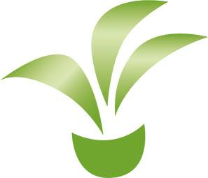 Sedum artificiel OLAVI sur piquet, vert, 20cm