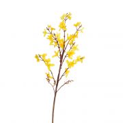 Branche de forsythia artificielle JARA, avec fleurs, jaune, 45cm