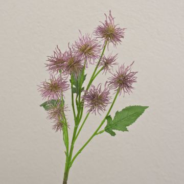Branche artificielle Chardon boule GESKENDA, lilas, 60cm