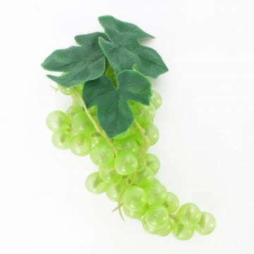 Grappe de raisin artificielle PEDRO, vert, 17cm, Ø6cm