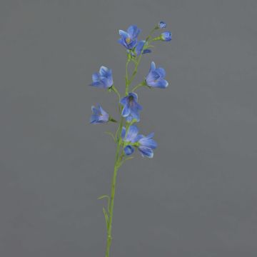Campanule en soie GISELA, bleu, 65cm, Ø5cm