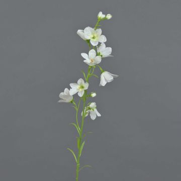 Campanule en soie GISELA, blanc, 65cm, Ø5cm