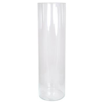 Grand vase cylindrique SANYA OCEAN en verre, transparent, 70cm, Ø19,5cm Grand vase cylindrique SANYA OCEAN en verre, transparent, 70cm, Ø19,5cm