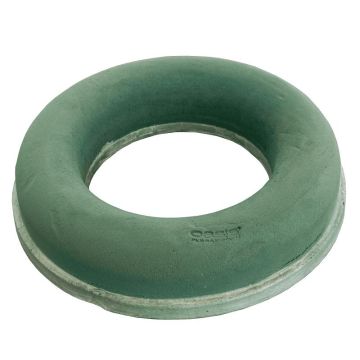 OASIS® Mousse florale humide en forme d'anneau , fond en mousse rigide ECObase, vert, 8cm, Ø35cm OASIS® Mousse florale humide en forme d'anneau , fond en mousse rigide ECObase, vert, 8cm, Ø35cm