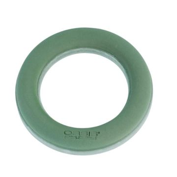 OASIS® Mousse florale humide en forme d'anneau , fond en mousse rigide ECObase, vert, 4,5cm, Ø30cm OASIS® Mousse florale humide en forme d'anneau , fond en mousse rigide ECObase, vert, 4,5cm, Ø30cm