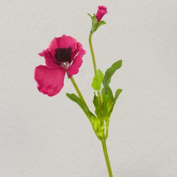 Pensée artificielle MELINDA, rose fuchsia, 30cm