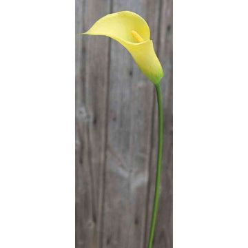 Zantedeschia artificiel EILEEN, jaune, 65cm