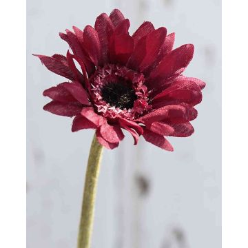 Fleur artificielle Gerbera ANNELIE, rouge, 25cm
