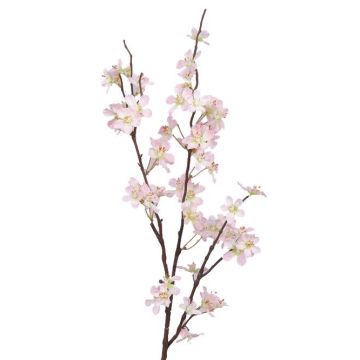 Branche de fleurs de pommier en tissu LOUISA, rose-blanc, 85cm