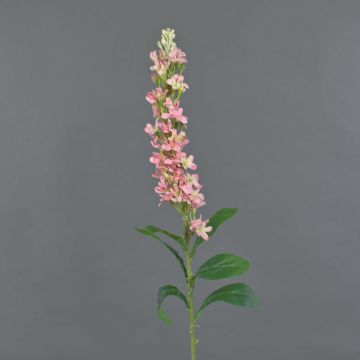 Fleur artificielle Giroflée DEVICA, rose, 95cm