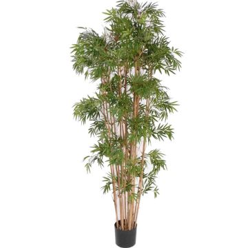 Bambou synthétique NARO, 3360 feuilles, vert, 210cm