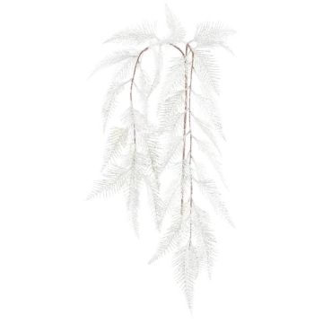 Branche artificielle Fougère Polystichum VRENTO, enneigé, blanc, 100cm Branche artificielle Fougère Polystichum VRENTO, enneigé, blanc, 100cm