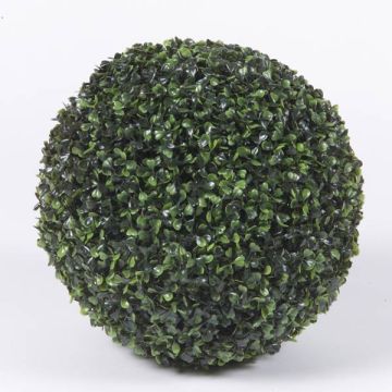 Boule de buis artificiel HEINZ, grille plastique, vert, Ø25cm
