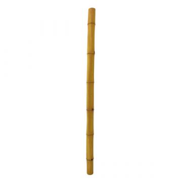 Canne de bambou artificielle CHIYOKO, brun, 200cm, Ø8cm