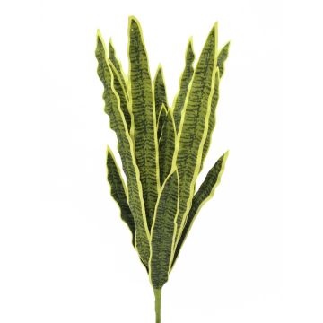 Faux Sansevieria DIDEM, sur piquet, crossdoor, vert-jaune, 60cm