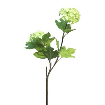 Branche décorative Boule de neige ALUO, vert clair, 50cm