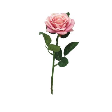 Fleur artificielle Rose YITIAN, vieux rose, 30cm