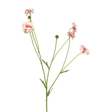 Branche décorative de Centaurea TAOTAO, fuchsia-rose, 65cm