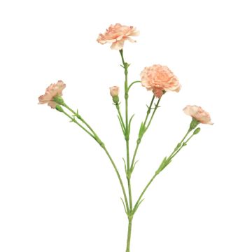 Fleur artificielle œillet AHONG, rose, 60cm