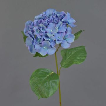 Fleur artificielle hortensia MEITAO, bleu, 70cm