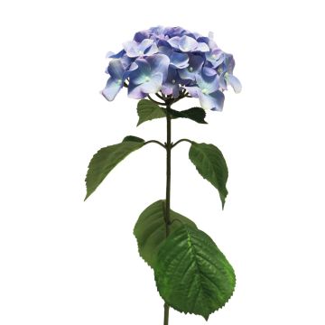 Fleur artificielle hortensia MEITAO, bleu, 70cm