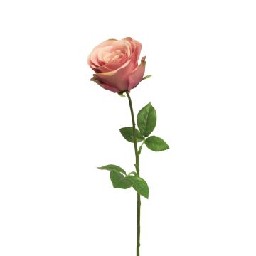 Rose artificielle RUYUN, rose, 45cm