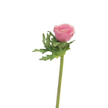 Fleur artificielle Anémone BOYANG, rose, 35cm