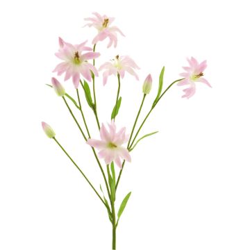Fleur artificielle de lis martagon WENHAO, rose-crème, 95cm