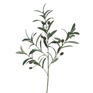 Branche décorative d'olivier WANLI avec fruits, 75cm