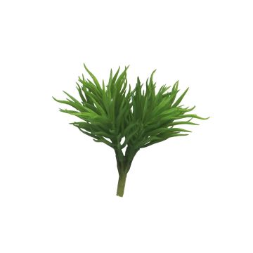 Crassula tetragona artificiel DONG sur piquet, vert, 15cm