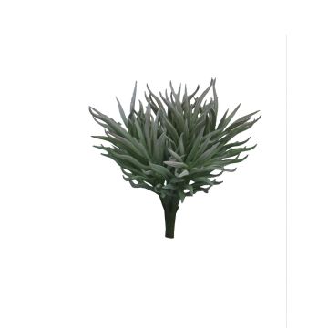 Crassula tetragona artificiel DONG sur piquet, gris-vert, 15cm