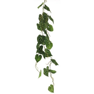 Guirlande artificielle pothos tacheté SHUSU, vert, 110cm