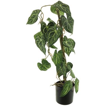 Plante artificielle pothos tacheté SHUSU, vert, 65cm