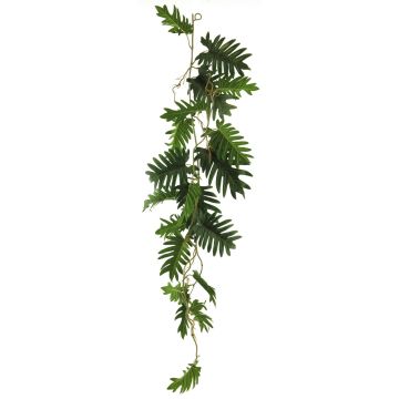 Guirlande artificielle de Philodendron Selloum ZIYANG, 105cm
