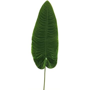 Feuille artificielle de Spathiphyllum LINGYUE, vert, 125cm