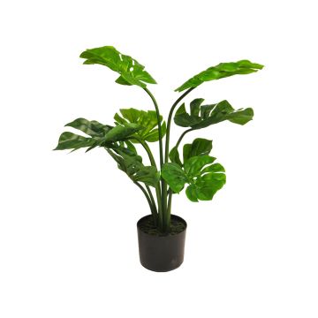 Fausse plante philodendron Monstera Deliciosa LIMEINA, 70cm