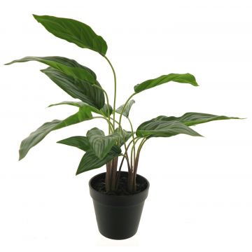 Plante artificielle Aglaonema XIPING, pot décoratif, vert, 50cm