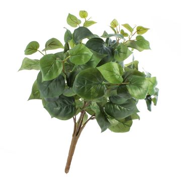 Philodendron artificiel JAYDEN, sur piquet, vert, 35cm