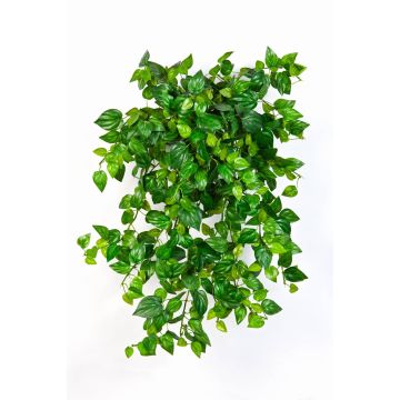 Philodendron en chute artificiel PAVLUS, sur piquet, vert, 50cm