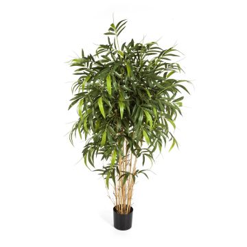 Bambou KATSUMI, couronne avec 2240 grünen Blättern, 240cm