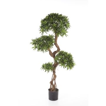 Arbre artificiel podocarpus NADUN, tronc artificiel, vert, 130cm