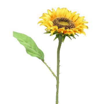 Fleur artificielle Tournesol HELINYU, jaune, 40cm
