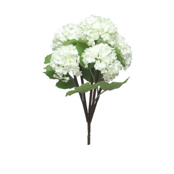 Fleur artificielle Viorne JIALIHE sur piquet, crème, 30cm