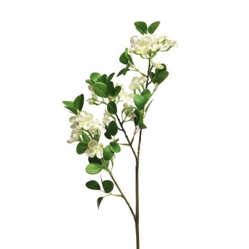 Branche de lilas artificiel FEIYAN, crème, 65cm