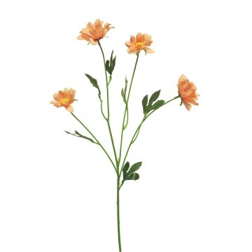 Fleur artificielle sur tige Chrysanthème AJUAN, orange, 60cm