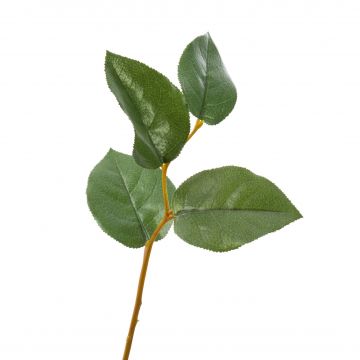Branche de pommier en tissu DAVID, vert, 40cm